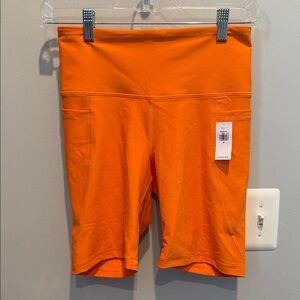Old Navy Vibrant Orange Women's Bike Shorts